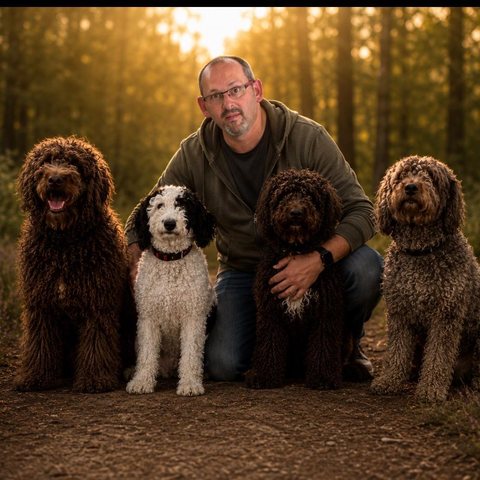 Thomas mit Hund